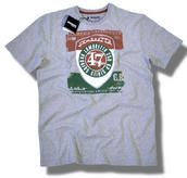 View Item Lambretta Squadra GP Series Mod T Shirt Grey Melange